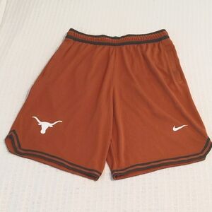Nike Dri-Fit UT Texas Longhorns Orange Shorts Men's L